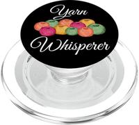 Yarn Whisperer Funny Knitting Crochet Knit Graphic Gift PopSockets PopGrip for MagSafe