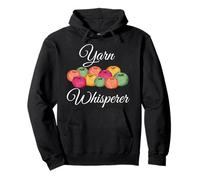 Yarn Whisperer Funny Knitting Crochet Knit Graphic Gift Pullover Hoodie