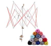 Yarn Winder - 60cm Yarns Swift ABS Adjustable Knitting and Crochet Tool | Smooth Wrapping ABS Metal Yarn Holder for Home Studio Embroidery