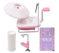 Yarn Winder - Ball Winders | Knitting Yarn Hand Operated Heavy Duty for Fibre and Wool Winding Tool Knitting Supplies Efficiently Make Neat Cake Sturdy with Pom Poms Weaving