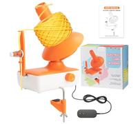 Yarn Winder, Electric Yarn Ball Winder Automatic Yarn Winder for Crocheting Large Capacity Stepless Speed Yarn Spinner for Yarn Cake, Easy to Use Portable Size Gift for Knitters Crocheters
