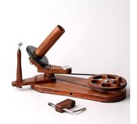 Yarn Winder, Wooden Winder for Knitting & Crocheting, Table Top Wood Yarn Swift and Ball Winder, Premium Walnut Wood Hand Crank Yarn Winder Swift