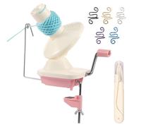 Yarn Winder, Wool Winder for Crocheting, Simple Installation Yarn Ball Winders, Needlecraft Yarns Ball Winders Hand Operated, The Helper for Knitting Enthusiast and Wool Collection Lovers