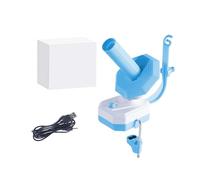 Yarn Winder, Yarn Ball Winder, Easy-to-Install and Efficiently Yarn Cake Winder Make Neat Yarn Cake, 10oz Large Automatic Electric Yarn Winder, The Helper for Knitting Enthusiast (Blue)