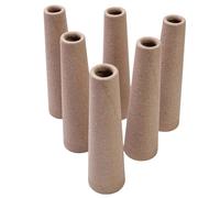 Yarn Winding Tube - 6pcs Cone Tube Spools, Craft Cardboard Sets | DIYs Weaving Thread Holders, Reusable Yarn Tubes for Knitting Projects, Crochet Thread Wrapping and Sewing Supply Room