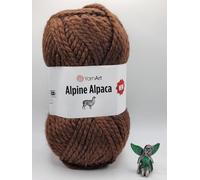 YarnArt Alpine Alpaca Yarn, Soft and Warm Alpaca Blend, 150g, Beige, Chunky Weight for Knitting and Crochet (1431)