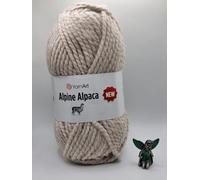 YarnArt Alpine Alpaca Yarn, Soft and Warm Alpaca Blend, 150g, Beige, Chunky Weight for Knitting and Crochet (1430)