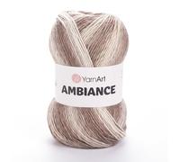 YarnArt Ambiance Gradient Yarn - Soft, Multicolored, Self-Striping Knitting & Crochet Yarn for Shawls, Blankets, Sweaters & DIY Craft Projects, 100g (250m) (161)