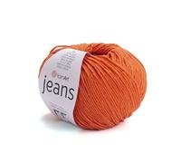 Yarn ArtYarnart Jeans Yarn, Amigurumi Cotton Yarn, Cotton Yarn Crocheting, Knitting Yarn, amigurumi Cotton Yarn, Turkish Yarn, 55% Cotton - 45% PAC (Poliacrylic) Color (85)