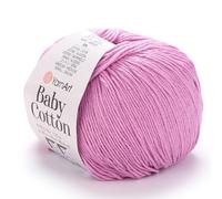 YarnArt Baby Cotton Yarn 50% Cotton 50% Acrylic 49.9g 180.44 Yards (1, 415)