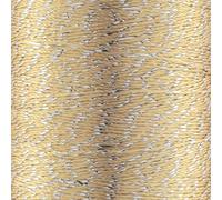 YarnArt Camellia Metallic Shimmer Fine Yarn - Polyester & Metallic Thread for Crochet, Embroidery & Jewelry Making - 20g & 50g Skeins, 192m (Gold, 50g Skein)