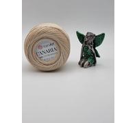 YarnArt Canarias 100% Cotton Mercerized Crochet Thread for Lace, Turquoise Blue, 20g (4660)
