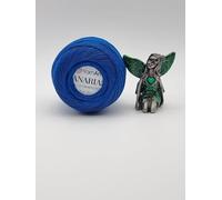 YarnArt Canarias 100% Cotton Mercerized Crochet Thread for Lace, Turquoise Blue, 20g (4915)