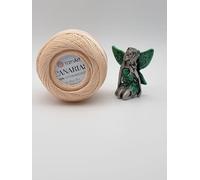 YarnArt Canarias 100% Cotton Mercerized Crochet Thread for Lace, Turquoise Blue, 20g (5303)
