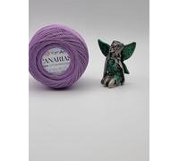 YarnArt Canarias 100% Cotton Mercerized Crochet Thread for Lace, Turquoise Blue, 20g (6309)