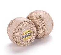 YarnArt Canarias 100% Mercerized Cotton Crochet Thread - 20g (0.7 oz), 203 Yards - Ultra Fine Lace Weight Yarn for Crochet, Lace, Doilies, Embroidery & Accessories (4660)
