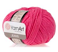 55% Cotton 45% Acrylic YarnArt Jeans Sport Yarn 1 Skein/Ball 50 gr 174 yds (59)