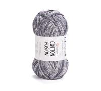 YarnArt Cotton Fusion - 100% Cotton Multicolor Yarn for Knitting & Crochet - Soft & Lightweight Summer Yarn - 3.52 Oz (100g), 246 Yards (225m) - Ideal for Accessories & DIY Projects (3640)
