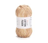 YarnArt Cotton Fusion - 100% Cotton Multicolor Yarn for Knitting & Crochet - Soft & Lightweight Summer Yarn - 3.52 Oz (100g), 246 Yards (225m) - Ideal for Accessories & DIY Projects (3642)