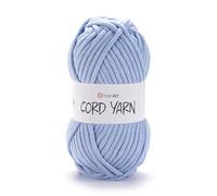YarnArt Crochet Knitting Cord Yarn - Home Decoration for Baskets, Mats, Rugs, Underpads, Cushions, Blankets, Bags, Cat - Dog Beds - Super Bulky(6) - 8.80 Oz - 80 Yard - 1 Skein (760- Baby Blue)