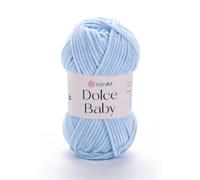 YarnArt Dolce Baby - Soft Chenille Velvet Yarn, 50g (1.76 oz), 93 yds - Plush, Medium-Weight Yarn for Amigurumi, Baby Blankets, Crochet, Knitting & DIY Craft Projects (749)