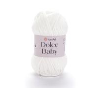Yarnart Dolce Baby Soft Chenille Velvet Medium Yarn for Blanket Amigurumi Crochet - 50 Gram (1.76 Oz) 93 Yards (745)