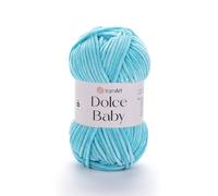 Yarnart Dolce Baby Yarn Soft Chenille Velvet Medium Blanket Amigurumi Crochet Yarn 50g (1.76oz) 93Yards (746ft)
