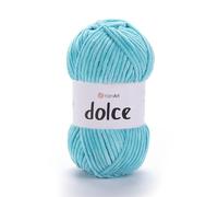 YarnArt Dolce Chenille Yarn 100g 131 Yards Super Bulky Turkish Yarn for Amigurumi Crochet Knitting Blanket Accessories (746)