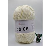 YarnArt Dolce Super Soft Chenille Yarn for Knitting Crochet, 100g (745)