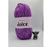 YarnArt Dolce Super Soft Chenille Yarn for Knitting Crochet, 100g (788)