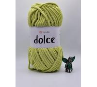 YarnArt Dolce Super Soft Chenille Yarn for Knitting Crochet, 100g (799)