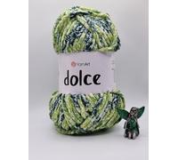YarnArt Dolce Super Soft Chenille Yarn for Knitting Crochet, 100g (808)