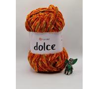 YarnArt Dolce Super Soft Chenille Yarn for Knitting Crochet, 100g (810)