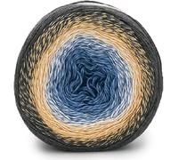 YarnArt Flowers - Gradient Cotton Acrylic Blend, 250g (8.8 oz), 1094 yds, Lightweight Sport Yarn for Crochet, Knitting, Shawls, Summer Projects (287)