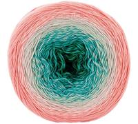 YarnArt Flowers - Gradient Cotton Acrylic Blend, 250g (8.8 oz), 1094 yds, Lightweight Sport Yarn for Crochet, Knitting, Shawls, Summer Projects (292)