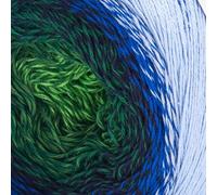 YarnArt Flowers - Gradient Cotton Acrylic Blend, 250g (8.8 oz), 1094 yds, Lightweight Sport Yarn for Crochet, Knitting, Shawls, Summer Projects (306)