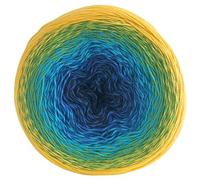 YarnArt Flowers - Gradient Cotton Acrylic Blend, 250g (8.8 oz), 1094 yds, Lightweight Sport Yarn for Crochet, Knitting, Shawls, Summer Projects (304)