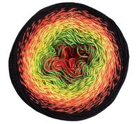 YarnArt Flowers Yarn 55% Cotton 45% Acrylic 250gr 1094yds Multicolor Cotton Yarn Rainbow Crochet Yarn Spring Summer 2 Sport Yarn (267)