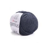 YarnArt Genius Soft Cotton Blend Yarn, 1 Pack (1.76 oz / 174 Yds) | 55% Cotton 45% Acrylic Craft Yarn, 174 Yds Each for Amigurumi, Crochet, Knitting & Baby Items