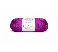 YarnArt Glace Yarn, 100g, 52% Acrylic 48% Polyamide Blend, Variegated Brown Beige (7312)