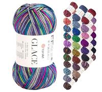 YarnArt Glace Yarn - 52% Acrylic, 48% Polyamide, Light Weight Knitting & Crochet Yarn, 100g (3.5 oz), 210m (229 yds) - Soft, Durable, Shiny Finish for Garments & Accessories (7203)