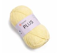 YarnArt J.Plus Cotton Blend Yarn - Knitting & Crochetting Soft Baby Yarn 55% Cotton 45% Acrylic, 100 g (3.5 oz), 160 m (174 yds), Weight : 4, (1 Skein)