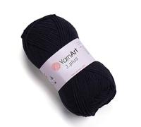 YarnArt J.Plus Cotton Blend Yarn - Knitting & Crochetting Soft Baby Yarn 55% Cotton 45% Acrylic, 100 g (3.5 oz), 160 m (174 yds), Weight : 4, (1 Skein)-53