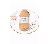 YarnArt Jeans Plus Yarn, Soft Cotton Blend, 100g, Knitting & Crochet (26)