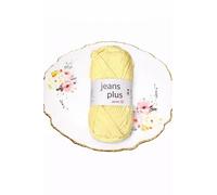 YarnArt Jeans Plus Yarn, Soft Cotton Blend, 100g, Knitting & Crochet (29)
