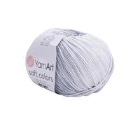 YarnArt Jeans Soft Colors - Variegated Sport Yarn 55% Cotton 45% Acrylic 1 Skein/Ball 50g 174yds Soft Cotton Yarn for Knitting & Amigurumi