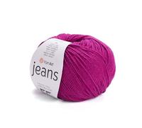 YarnArt Jeans Sport Yarn 55% Cotton 45% Acrylic 1 Skein/Ball 50 gr 174 yds Cotton Yarn Knitting Yarn Soft Yarn amigurumi Cotton Yarn (91)