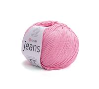 YarnArt Jeans Sport Yarn 55% Cotton 45% Acrylic 1 Skein/Ball 50 gr 174 yds Cotton Yarn Knitting Yarn Soft Yarn amigurumi Cotton Yarn (78)