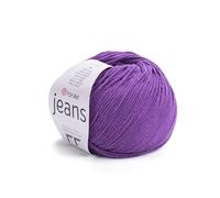 Yarnart Jeans Yarn, Amigurumi Cotton Yarn, Cotton Yarn Crocheting, Knitting Yarn, amigurumi Cotton Yarn, Turkish Yarn, 55% Cotton - 45% PAC (Poliacrylic) Color (50)