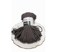 YarnArt Macrame Braided Cotton Cord Yarn, Thick Macrame Rope for Bags and Home Decor (05)